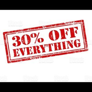 30% off everything